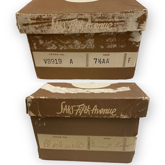 VIntage Roger Vivier black satin pumps with emberlishment, size 7 1/2 AA, in ori - Picture 9 of 16